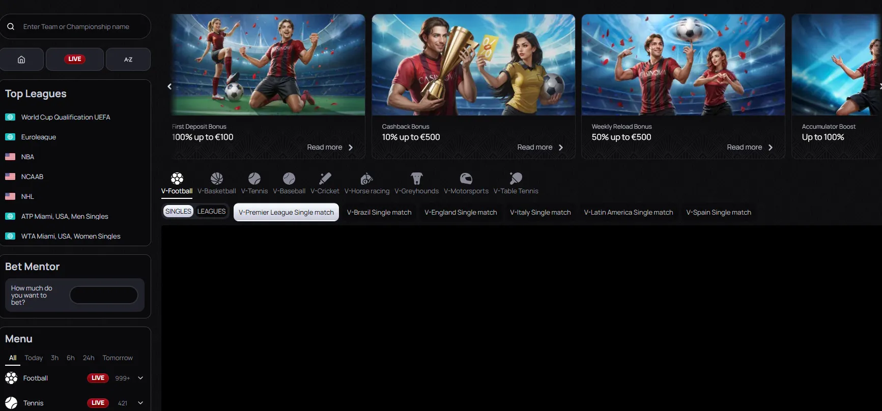 Avantages de la version mobile de Casinova Casino