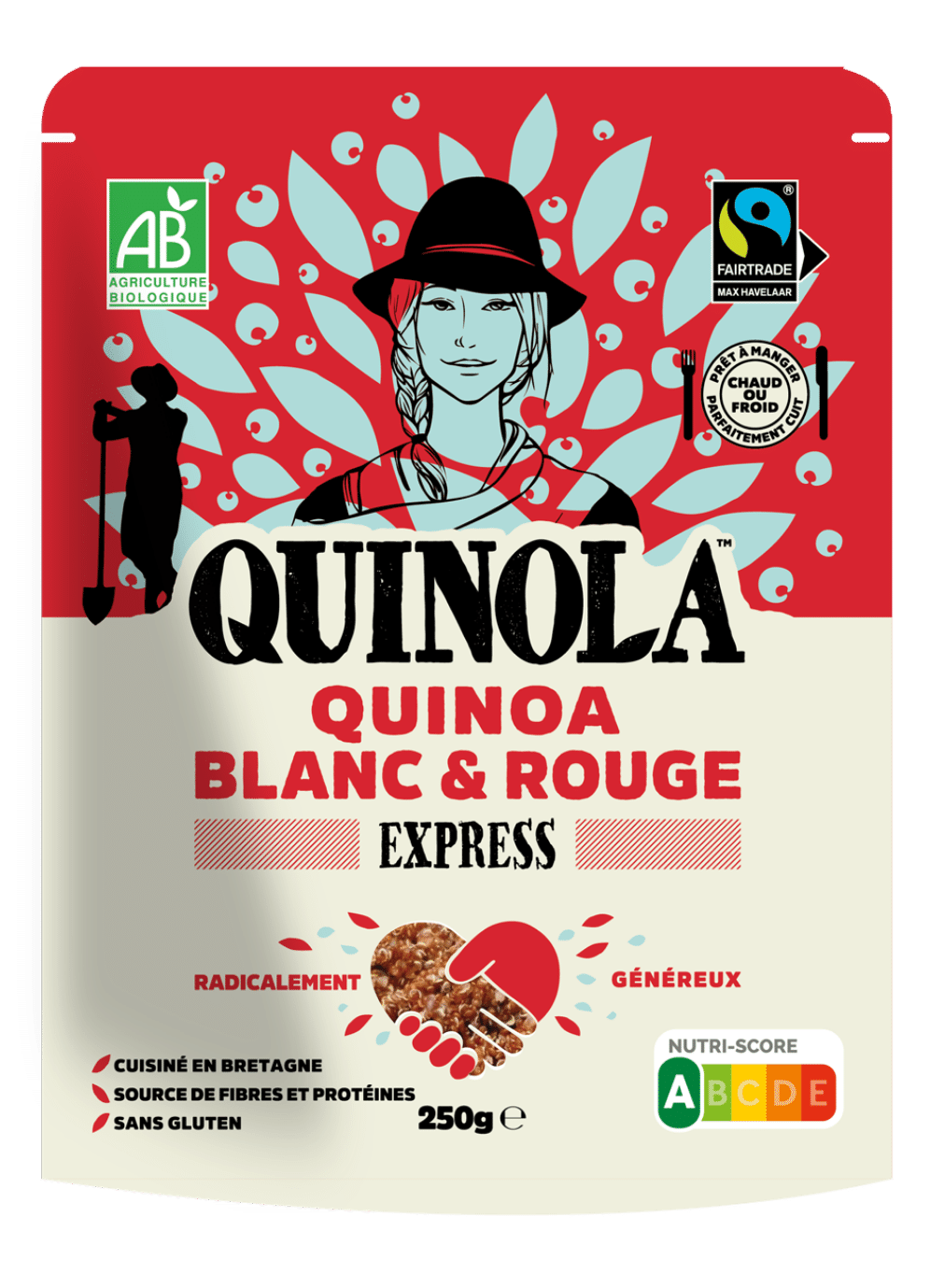 Quinoa rouge et blanc